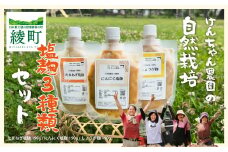 けんちゃん農園 塩麹 3種 腸活 セット