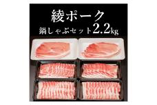 綾ポークバラエティ2.2kgセット
