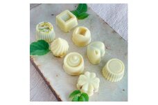 ミニホワイトチョコ詰合わせ〈８個〉白砂糖不使用