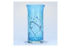 花器「光琳」筒型（カラー：オーシャンブルー）