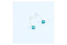 アクセサリー プチピアス（カラー：オーシャンブルー）