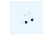 アクセサリー プチピアス（カラー：黒）