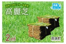 ＜高麗芝 2平方メートル＞2か月以内に順次出荷