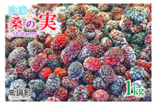 ＜桑の実（冷凍） 1kg＞翌月末迄に順次出荷