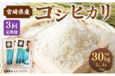 ＜3ヶ月定期便 宮崎県産コシヒカリ10kg＞お申込みの翌月下旬頃に第一回目発送（12月は中旬頃）