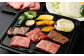 ＜宮崎牛 焼肉 定期便3回 霜降り 肩ロース 赤身 計2kg＞