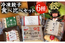 ＜餃子のまち高鍋 冷凍餃子 食べ比べセット＞翌月末迄に順次出荷 6種類 餃子