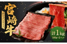 ＜宮崎牛肩（ウデ）スライス 1kg＞翌月末迄に順次出荷 宮崎牛 牛肉 黒毛和牛 牛肩 ウデ スライス 極上 肉質 宮崎県産