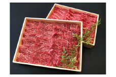 宮崎黒毛和牛『こゆ牛』赤身肉 計1.2kg（焼肉・すき焼き用）1箱 A4等級以上【D73】