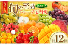南国宮崎 旬の《至高》フルーツ定期便 12か月コース【G25-25】