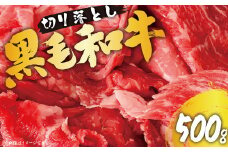 宮崎県産黒毛和牛【黒毛和牛ひなた】バラ切り落とし500g【A289】