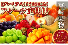 南国宮崎 プレミアムフルーツ定期便 Vol.2 12か月 送料無料【G47】