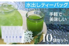 宮崎日本茶専門店 特撰水出し茶ティーバッグ（5g×20p/1本）計10本 お茶 緑茶 ギフト お取り寄せ【E227】