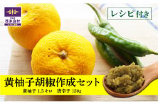 黄柚子胡椒　作成セット
