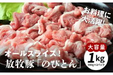 放牧豚「のびとん」スライスセット 500g×2パック K25_0007_2