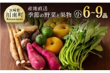 産直　おすず村　厳選詰め合わせセット（小） 【 旬野菜 フルーツ 直売所 産地直送 宮崎県産 】
