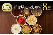 まちの洋食屋さんのおかず８種セット 【 ハンバーグ チキン南蛮 ドリア 】