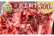 宮崎県産黒毛和牛 切り落とし ３００ｇ 【 肉 牛肉 黒毛和牛 精肉 】
