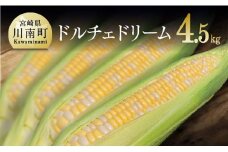 【令和8年発送】大山さんちのスイートコーン(ドルチェドリーム)4.5kg 【 先行予約 数量限定 期間限定 2026年発送 先行受付 宮崎県産 九州産 】