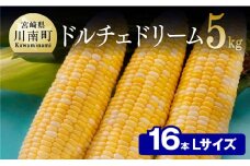 【令和8年発送】宮崎県産とうもろこし　朝どれ！守部さんちのドルチェドリーム (L)5kg 【 先行予約 数量限定 期間限定 とうもろこし スイートコーン トウモロコシ スィートコーン 令和8年発送 】