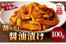 ＼ポスト投函／割り干し醤油漬け100g 漬物 おかず 野菜 加工品 国産_T037-007