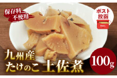 ＼ポスト投函／九州産たけのこ土佐煮100g おかず 筍 野菜 加工品 国産_T037-009