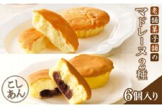 【2週間以内発送】老舗菓子舗のマドレーヌ2種セット「合計6個・個包装」 焼き菓子 スイーツ 詰め合わせ 洋菓子_T035-020