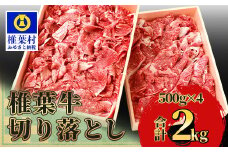 宮崎県産 椎葉牛 切り落とし 2kg A5等級指定［ 宮崎県 椎葉村 国産 国産牛 黒毛和牛 和牛 牛 牛肉 赤身 にく おにく 肉 お肉 a5 A5 すきやき すき焼き カレー シチュー 炒め物 冷凍 ごちそう 贈物 日本三大秘境］【TK-30】