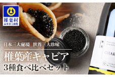 【世界三大珍味×日本三大秘境】HEIKE CAVIAR  3種食べ比べセット20g×3【産地直送】【簡易包装】［宮崎 椎葉 国産 きゃびあ キャビア ワイン ワインキャビア 金柑 金柑キャビア 魚卵 卵 世界三大珍味 加工品 冷凍 高級 高級品 贅沢 パーティー おつまみ グルメ ギフト 誕生日 プレゼント お祝い 贈り物 桐箱 希少］【SZ-131】