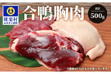 【数量限定】椎葉村産 合鴨 胸肉【合計500g】