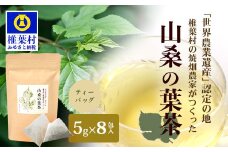 【世界農業遺産の産物】焼畑農家がつくった山桑の葉茶 ティーバック【桑茶】［送料無料 宮崎県 椎葉村 椎葉 日本三大秘境 秘境 焼畑 やきはた 茶 お茶 おちゃ 山桑の葉茶 葉茶 くわ茶 桑茶 手作り ティー ティーパック 自然 ギフト お土産］【YS-24】