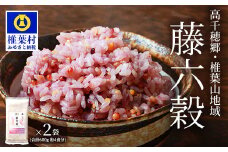 【雑穀米】藤の花色に染まる美しい六穀米《藤六穀》300g×2袋【世界農業遺産 高千穂郷・椎葉山地域】送料無料 保存食 非常食 米 お米 ご飯 ご当地 贈り物 手土産 お土産 挨拶 祝い ギフト 父 母 栄養 健康 うるち米 たかきび 挽割とうもろこし もちあわ もち麦 黒米【TT-7】