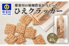 椎葉村の焼畑農家がつくった ひえクラッカー【手づくりの焼菓子】［送料無料 宮崎県 椎葉村 椎葉 日本三大秘境 秘境 焼畑 やきはた くらっかー クラッカー ひえ ひえクラッカー おやつ おかし 菓子 お菓子 焼き菓子 無添加 手作り 自然 ギフト お土産］【YS-32】