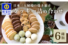 【秘境・椎葉村の愛されパン屋さん】クッキー詰め合わせ 6種36個（1袋×6個入）【送料無料 ギフト 贈り物 プレゼント 手土産 お土産 誕生日 父 母 敬老 挨拶 お菓子 焼菓子 洋菓子 手作り スイーツ ティータイム クッキー サブレ そば 柚子 クルミ クッキー スノーボール チョコチップ ココナッツ ギフト箱】【NF-28】