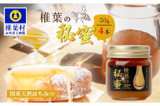 【秘境を味わう】【7営業日以内発送】椎葉の秘蜜 【50g×4本】国産天然はちみつ【数量限定】送料無料 宮崎県 椎葉村 秘境 蜂蜜 はちみつ ハチミツ みつばち ミツバチ 伝統 養蜂 国産 天然 百花蜜 巣箱 数量限定 季節 希少 50g 200g【MS-11】