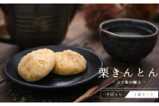 【期間限定受付】和菓子 栗きんとん 6個入 × 2箱 [栗きんとん はな恵 宮崎県 美郷町 31am0005] 菓子 お菓子 栗 和栗 国産 スイーツ 冷凍
