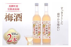 梅酒 千徳梅酒 500ml×2本 [千徳酒造 宮崎県 美郷町 31ad0005] 酒 お酒 果実酒 宮崎県産 送料無料 数量限定 ギフト 母の日 父の日 プレゼント