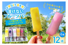【期間限定発送】 溶けない フルーツバー 12本 セット [栗菓子工房みず穂屋 宮崎県 美郷町 31at0010] ギフト 夏限定 葛 アイス スイーツ ひんやり もっちり 冷凍 母の日 父の日 プレゼント ギフト 青りんご ストロベリー いちご ピーチ マンゴー レモン ブルーベリー