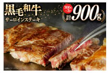 宮崎県産 黒毛和牛 サーロイン ステーキ 300g×3 計900g [サンアグリフーズ 宮崎県 美郷町 31ba0026] 小分け 冷凍 送料無料 国産 牛 肉 霜降り BBQ バーベキュー キャンプ 真空包装 スペース 収納 サシ がっつり 脂
