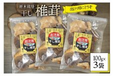 宮崎県産 乾燥 椎茸 100g×3袋 チャック袋入 [ HUTTE 宮崎県 美郷町 31ao0014] 干ししいたけ 出汁 オーガニック 原木栽培 有機JAS認証 大容量 料理 調理 常温 渡川 アヒージョ 煮物 煮付け おかず おこわ 鍋 みそ汁 炒め物 うどん そば スープ パスタ リゾット 春巻き 数量限定