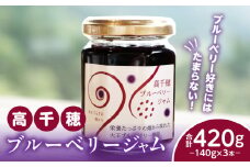 高千穂ブルーベリージャム3本セット | ブルーベリー フルーツ 果物 ジャム ジャムセット マーマレード 手作りジャム パン カナッペ 贈答 贈り物 ギフト 国産 宮崎県産 高千穂町産 特産品 グルメ お取り寄せ おすすめ 瓶 宮崎県 高千穂町 | _Tk050-005