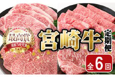 ＜全6回・定期便＞宮崎牛定期便(ロースステーキ・600g、肩焼肉・400g、ももバラすき焼き・600g、ワンポンドステーキ・454g、ロースステーキ・600g、肩ロースすき焼き・400g)A4 A5 国産 牛肉 宮崎県産 黒毛和牛 国産 牛肉 宮崎県産 黒毛和牛【SJ011】【日本ハムマーケティング株式会社】