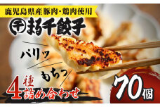  まる千餃子詰め合わせ 合計70個　K067-001