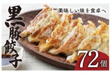 「照照」黒豚餃子　72個　K061-001