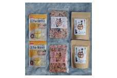  「丸庄」カップでおだし、薩摩のかつおだしパック、薩摩のかつお飯ふりかけ詰合せ　K057-002