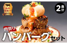 鹿児島肉祭りハンバーグセット　K008-003