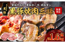 【1.6kg超】黒豚焼肉三昧　K086-026