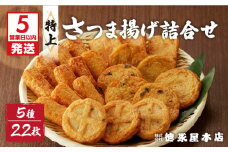【5営業日以内に発送】特上さつま揚げ詰合せ（Ｂ23）　K031-004