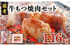 国産！牛もつ（ホルモン）焼肉セット　K002-007
