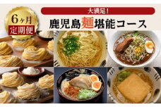 【全6回定期便】大満足！鹿児島麺堪能コース　K000-T13
